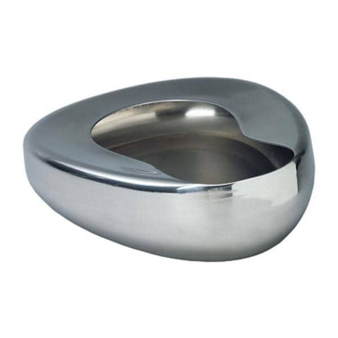 Graham Bedpan Commode Silver Stainless Steel Each - Field/Everest &Jennings - 3227