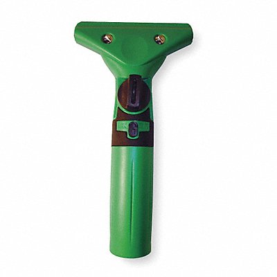 3-1/2 L Nylon Plastic Squeegee Handle Black/Green