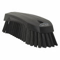 7-1/2 L Polyester Block Scrub Brush Black
