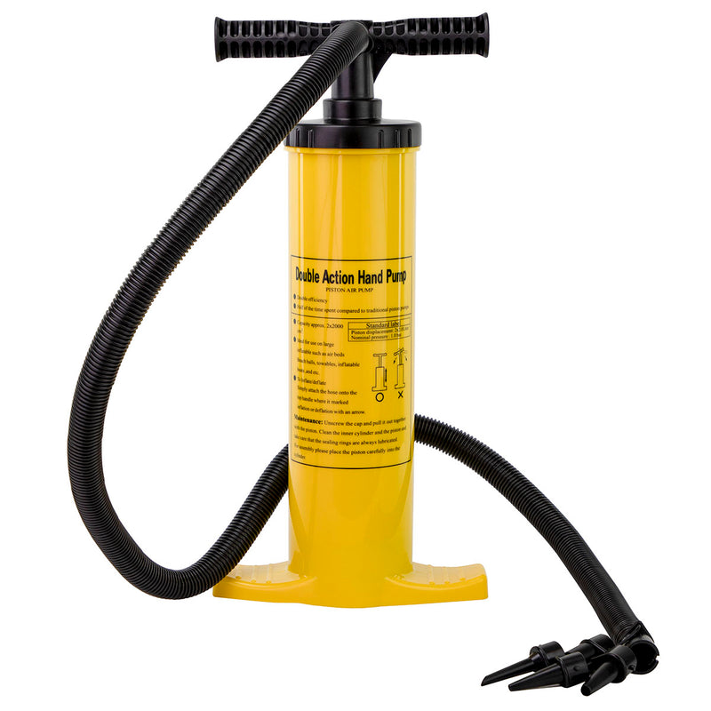 Inflatable Exercise Ball - Accessory - Double Piston Foot Pump