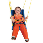 Full support swing seat with pommel, small (child), with chain - FE-30-1590
