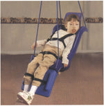 Full support swing seat with pommel, head and leg rest, large (adult), with rope - FE-30-1642