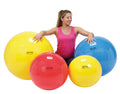 PhysioGymnic Inflatable Exercise Ball - Yellow - 18" (45 cm)