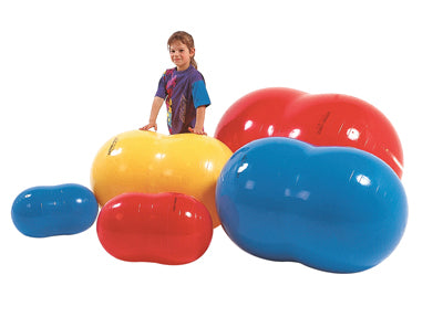 PhysioGymnic Inflatable Exercise Roll - Red - 16" (40 cm) - FE-30-1721