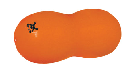 CanDo Inflatable Exercise Saddle Roll - Orange - 20" Dia x 39" L (50 cm Dia x 100 cm L)