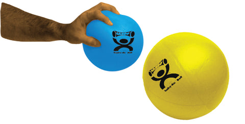 CanDo Cushy-Air Hand Ball - Black - 10" (25 cm) - FE-30-1740BLK