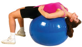 CanDo Inflatable Exercise Ball - Blue - 34" (85 cm) - FE-30-1805