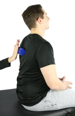 Massage roll, 6.5x16 cm, Blue - 1 dozen pairs (24 pieces) - FE-30-1994-12