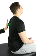 Massage ball, 7 cm (2.8 inches), Green, 1 dozen - FE-30-1995-12