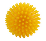 Massage ball, 8 cm (3.2 inches), Yellow, 1 dozen