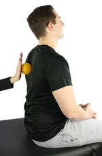 Massage ball, 8 cm (3.2 inches), Yellow - FE-30-1996