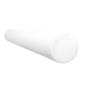 CanDo Foam Roller - White PE foam - 4" x 36" - Round