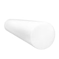 CanDo Foam Roller - White PE foam - 6" x 30" - Round
