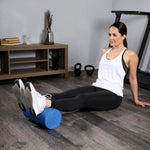 CanDo Foam Roller - Blue PE foam - 6" x 36" - Round - FE-30-2150