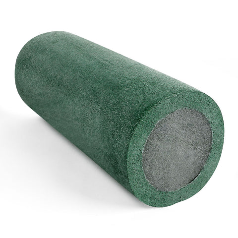 CanDo 2-Layer Round Foam Roller - 6" x 30" - Green - Medium