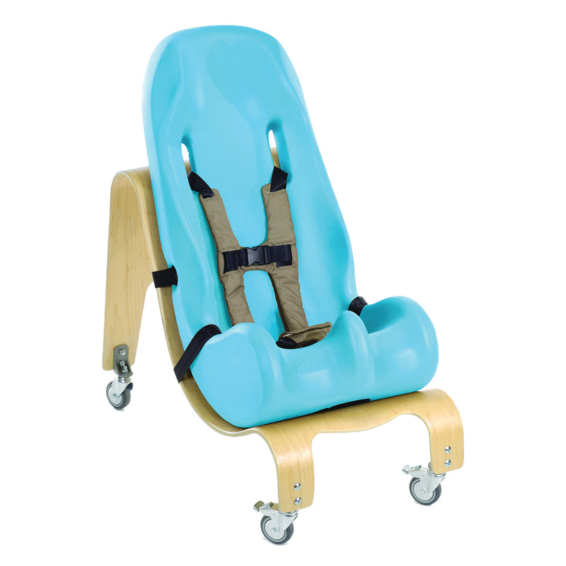 Special Tomato Soft-Touch Sitter Seat - seat and mobile base - size 4 - teal