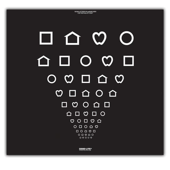 LEA SYMBOLS® ILLUMINATED CABINET CHART