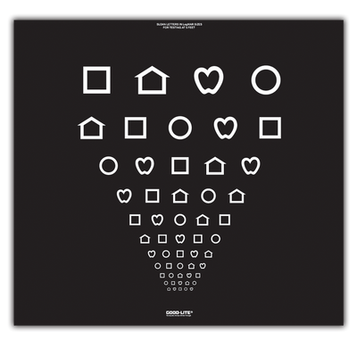 LEA SYMBOLS® ILLUMINATED CABINET CHART