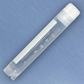 Globe Scientific CryoClear Vials, 4.0mL, STERILE, Internal Threads, Attached Screwcap with Co-Molded Thermoplastic Elastomer (TPE) Sealing Layer, Round Bottom, Self-Standing, Printed Graduations, Writing Space and Barcode	 Case of 500 - GS-3005