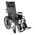 Drive Medical Silver Sport Full-Reclining Wheelchair