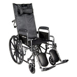 Drive Medical Silver Sport Full-Reclining Wheelchair