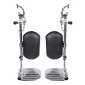 Drive Medical Bariatric Sentra EC Heavy-Duty, Extra-Extra-Wide Wheelchair Aluminum Foot plate - PHELR