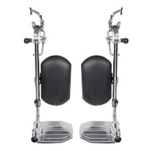 Drive Medical Bariatric Sentra EC Heavy-Duty, Extra-Extra-Wide Wheelchair Aluminum Foot plate - PHELR