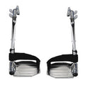 Drive Medical Bariatric Sentra EC Heavy-Duty, Extra-Extra-Wide Wheelchair Aluminum Foot plate - PH-SF