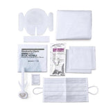 Medical Action Industries Kit Dressing Change Central Line With Nitrile Gloves/Wrap 17x19" 20/Ca - 262834