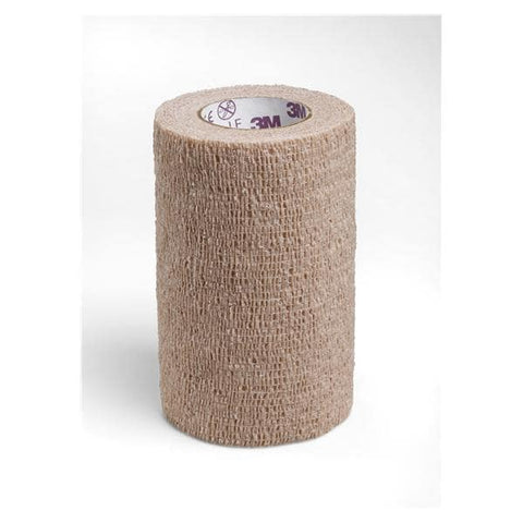 3M Medical Products Bandage Coban Wrap Elastic 4"x5yd LF Sterile Tan 18/Ca - 2084S