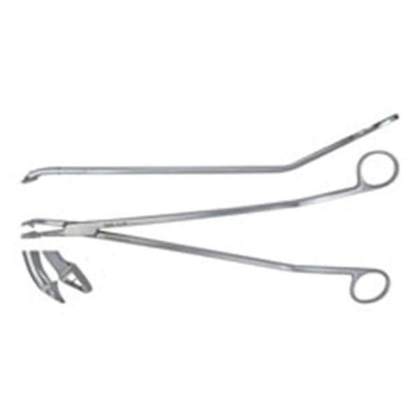 Miltex Forcep Biopsy Schubert 11" Triangular Bite S Shape Stainless Steel Each - Integra Miltex - 30-1435