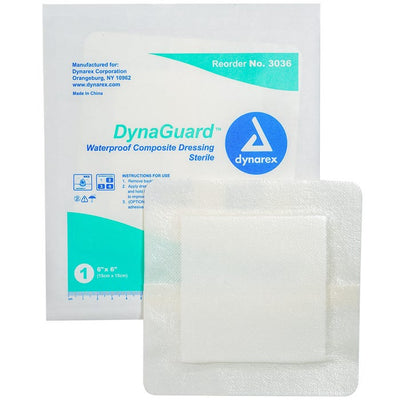 Dynarex DynaGuard Waterproof Dressings case of 12 Quantity per box: 10