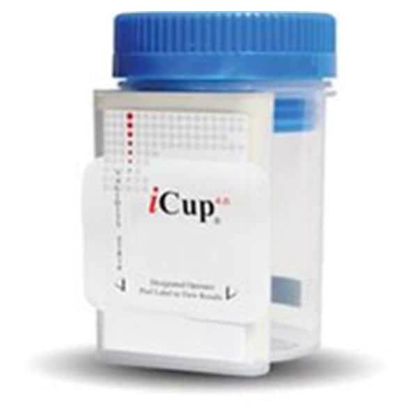 Alere Toxicology iCup AD Drug Screen Test Kit Moderate Complexity W/ Vldty Tstng 8 Panel 25/Bx - Products - I-DUD-187-013