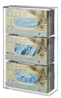 omnimed Triple Clear Deluxe Acrylic Holder