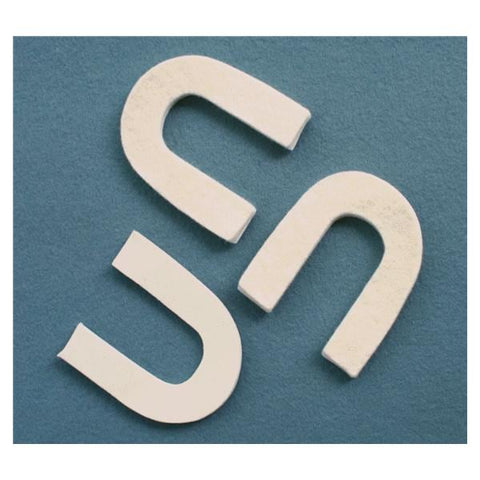 Aetna Felt Corporation Pad Orthopedic MPS Bone Spur/Heel Felt 1/4" Thick White 100/PK - 21319