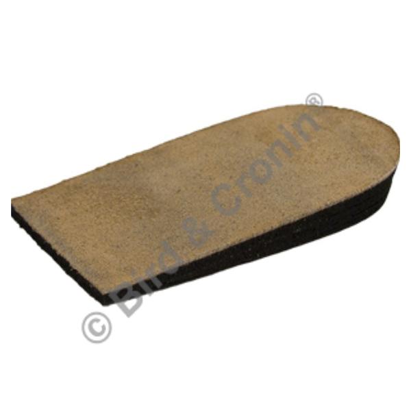 Bird & Cronin Lift Pad Level-Rite Heel Men 11.5+ (3) 1/8" Layers Size Large Each - 8140554