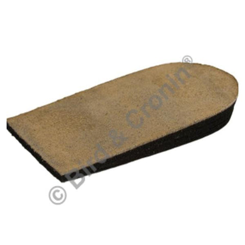 Bird & Cronin Lift Pad Level-Rite Heel Men 11.5+ (3) 1/8" Layers Size Large Each - 8140554