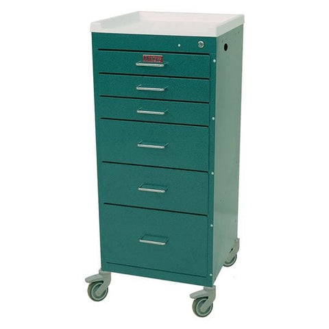 Harloff Manufacturing Cart Treatment/Procedure Mini Line Specify Color Each - 3156K