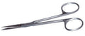 RUMEX  Knapp Straight Strabismus Scissors, Ring Handle, Length 115 mm, Stainless Steel