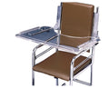 Acrylic tray for roll and multi-use chairs, small