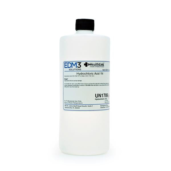 EDML, LLC Normal Hydrochloric Acid 32oz Each - 400478