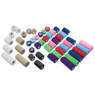 Dynarex Sensi-Wrap Self-Adherent Bandage Rolls case of 30