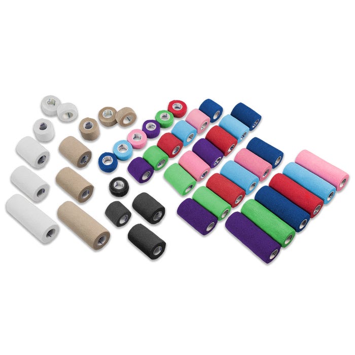 Dynarex Sensi-Wrap Self-Adherent Bandage Rolls case of 30