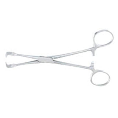 Miltex Forcep Traction Lahey 6-1/4" 3x3 Teeth Stainless Steel Each - Integra Miltex - 12-80