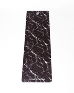 Yoga Strong, Yoga Mat 72" x 24", Black Marble