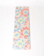 Yoga Strong, Yoga Mat 72" x 24", Tie Dye