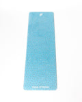 Yoga Strong, Yoga Mat 72" x 24", Blue Polka Dot