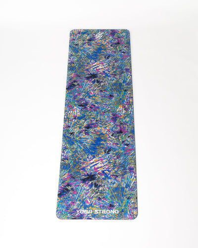 Yoga Strong, Yoga Mat 72" x 24", Graffiti