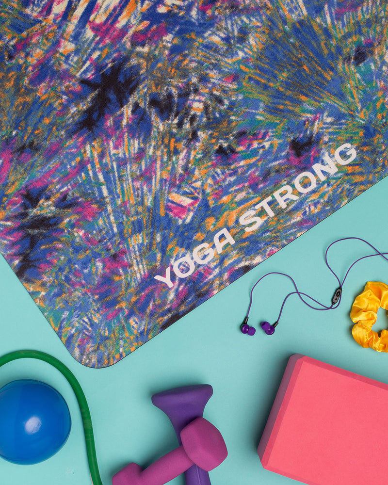 Yoga Strong, Yoga Mat 72" x 24", Graffiti - FE-32-1519