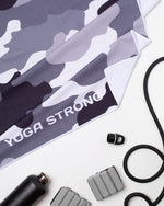 Yoga Strong, Anti Slip Towel, Camo - FE-32-1540